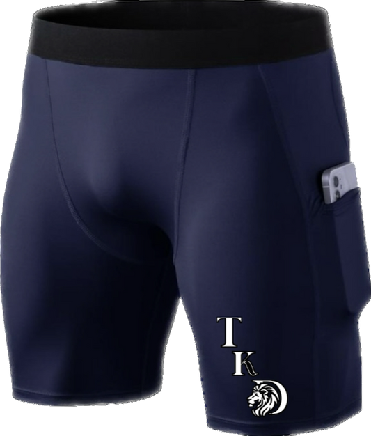 Men's Sports Compression Shorts WITH POCKET