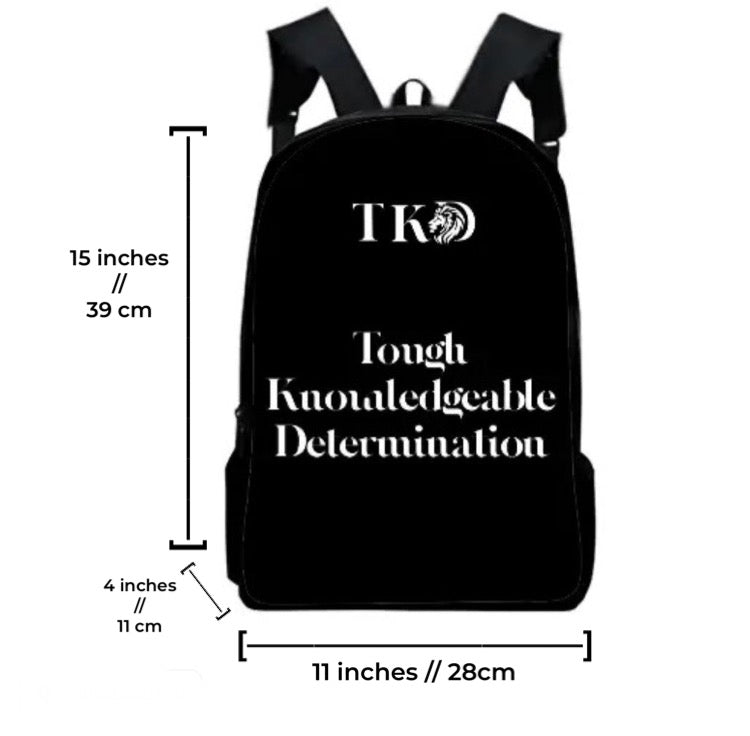 TKD 3D Printed Book Bag