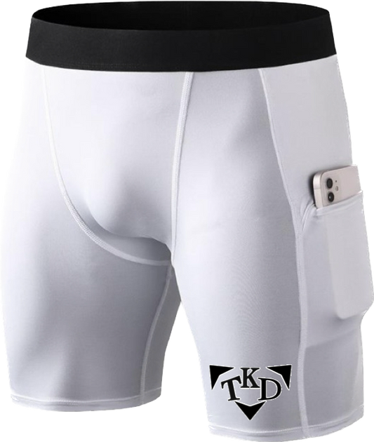 Men's Sports Compression Shorts WITH POCKET