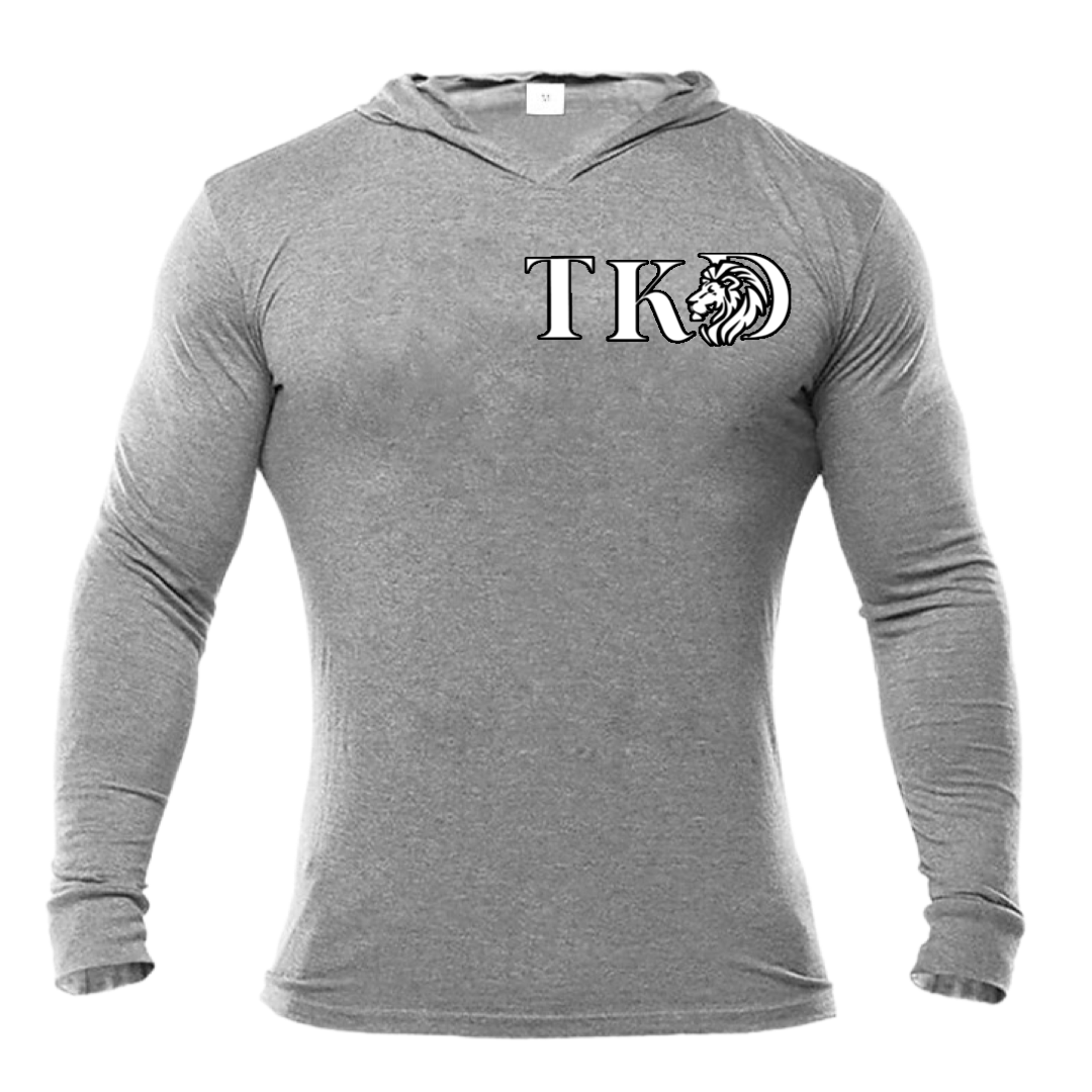 Men’s Long Sleeve Hooded T-shirt