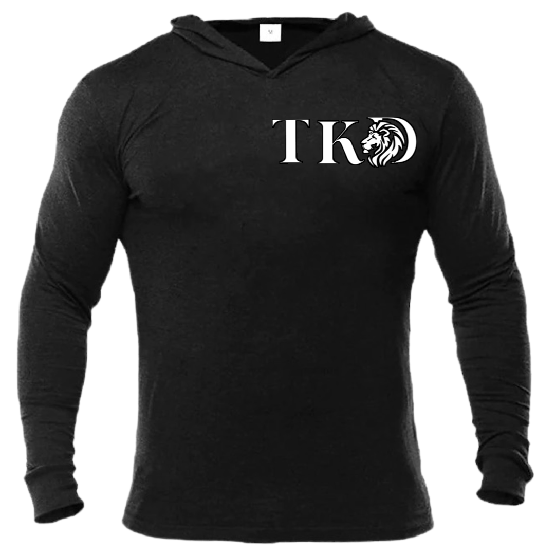 Men’s Long Sleeve Hooded T-shirt