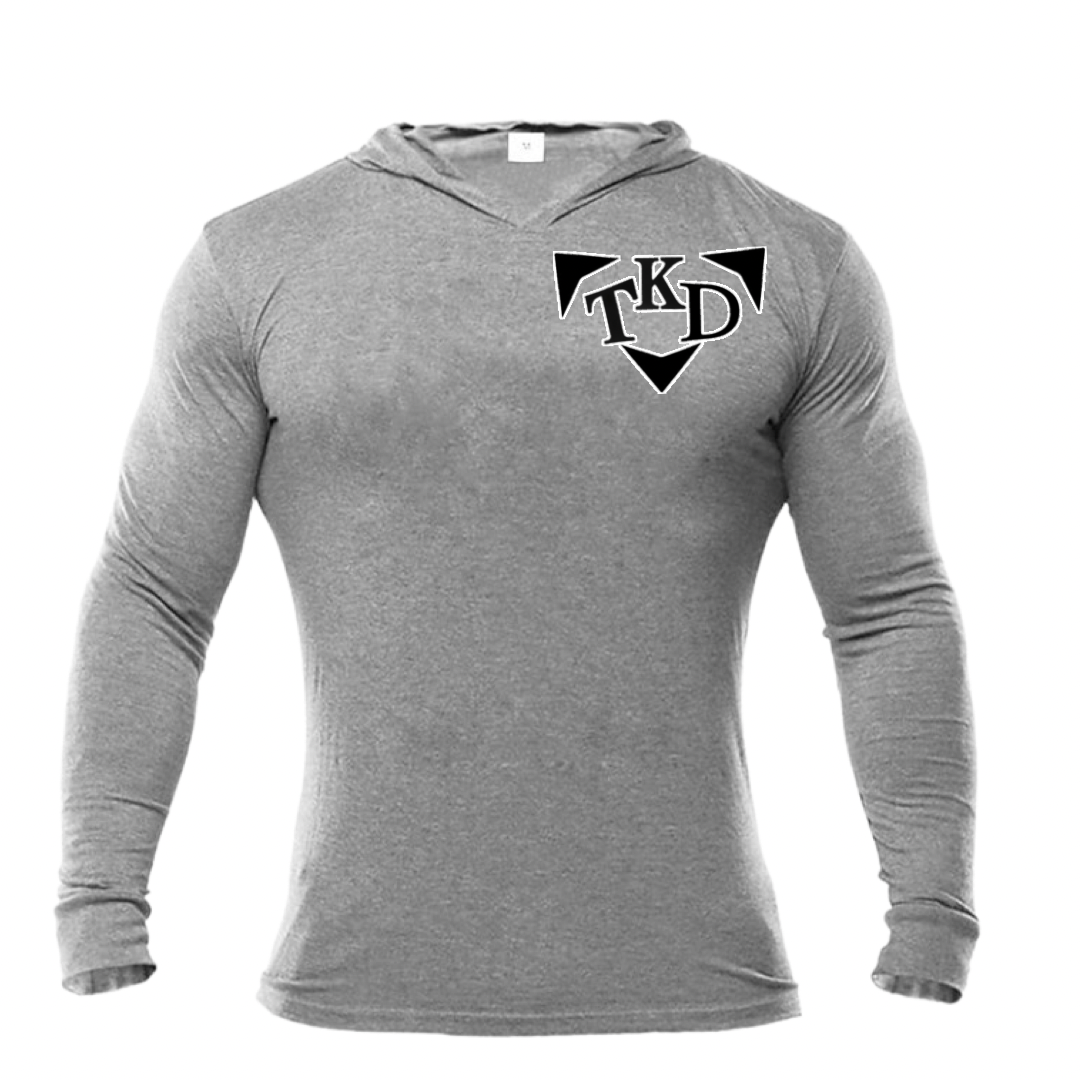 Men’s Long Sleeve Hooded T-shirt