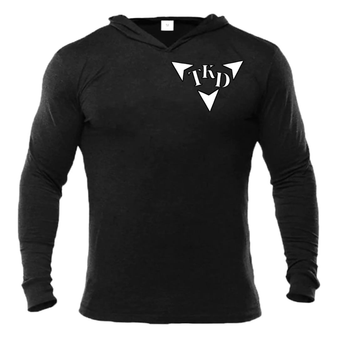 Men’s Long Sleeve Hooded T-shirt