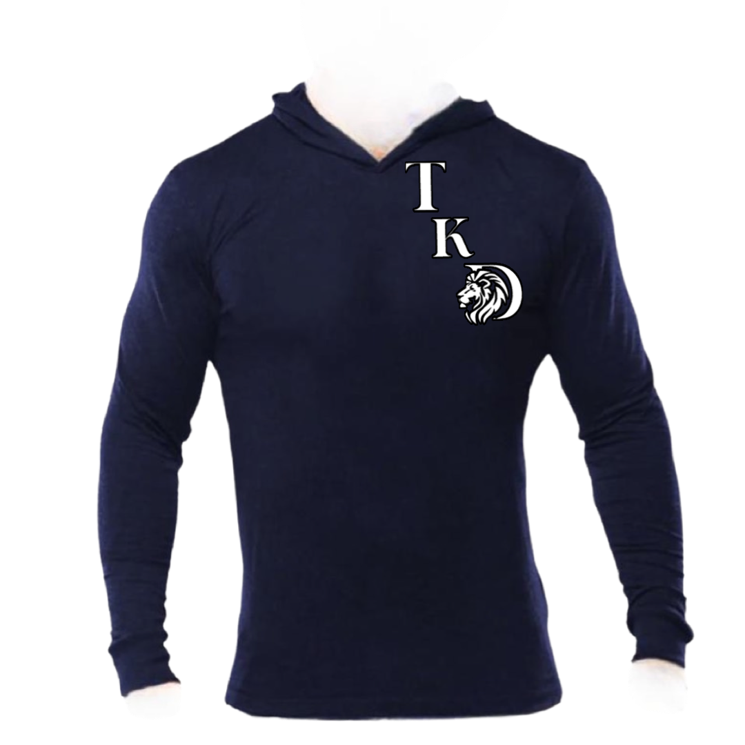 Men’s Long Sleeve Hooded T-shirt